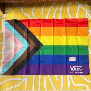 Vans Family Exclusive Pride LGBTQ+ Multicolor Rainbow Flag NEW